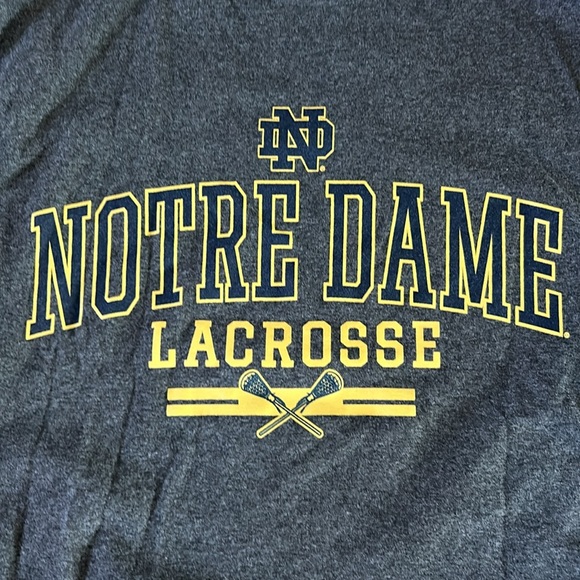 Champion Noter Dame Lacrosse tee - Picture 2 of 3